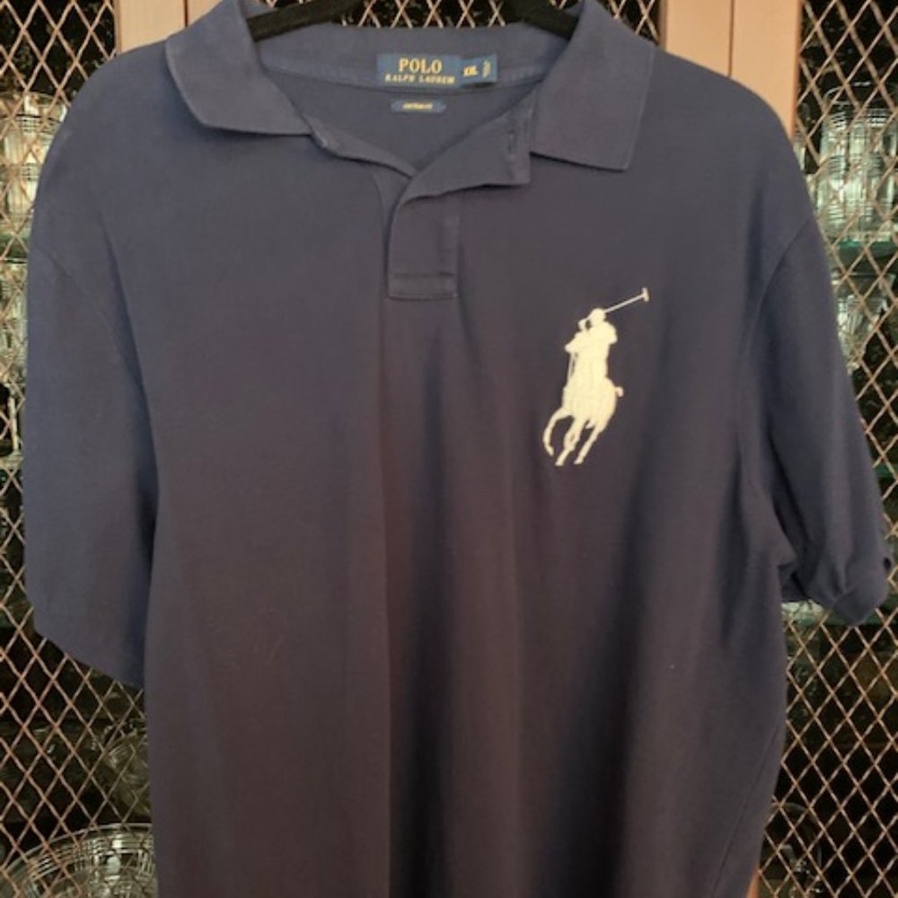 Polo Ralph Lauren Navy Big Pony Polo CF XXL